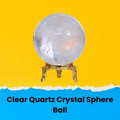 Clear Quartz Ball For Positive Vibrations