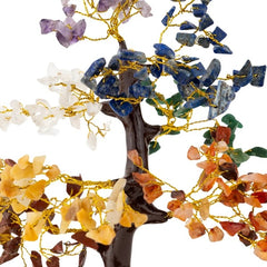 7 Chakra Natural Stone Tree