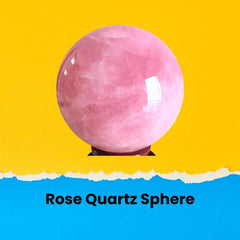 Rose Quartz Sphere/Ball