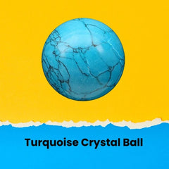 Turquoise Crystal Balls