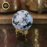 Moonstone Ball | Sphere Ball | Crystal Ball for Reiki & Crystal Healing Decorative Showpiece