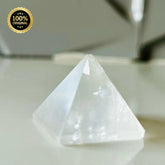 Clear Quartz Crystal Pyramid (Protection & Manifestation)