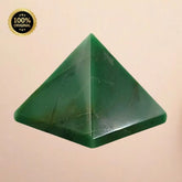 Green Jade Pyramid for Reiki Healing