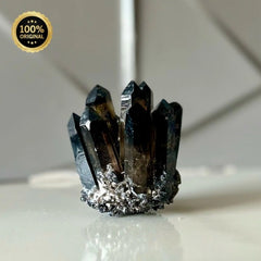 Buy Online Smoky Quartz Raw Cluster Point