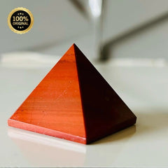 Red Jasper Pyramid for Reiki Healing / Grid and Vastu Correction