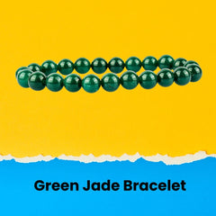 Green Jade Bracelet - For Academic Success & Career Opportunities