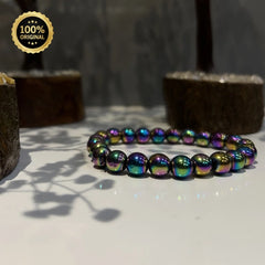 Titanium Aura Quartz Bracelet