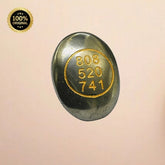 Natural Pyrite Zibu Symbol Coin for Wealth Money Good Luck Positivity and Prosperity Pack of 1 pc