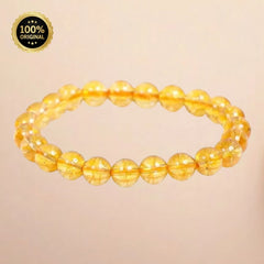Citrine Bracelet for Men and Women Attract Abundance