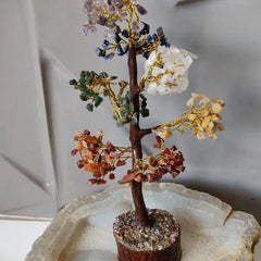 7 Chakra Natural Stone Tree