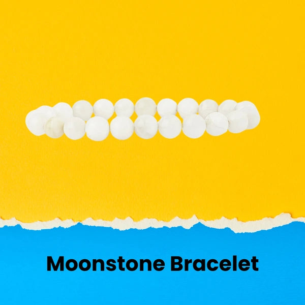 Moonstone Bracelet - To Give Mental Clarity & Removes Failures